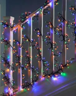 WeRChristmas 180 Chasing Cluster Light String, Multi-Coloured