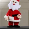WeRChristmas 30 Cm Walking/Dancing And Singing Christmas Decoration, Santa