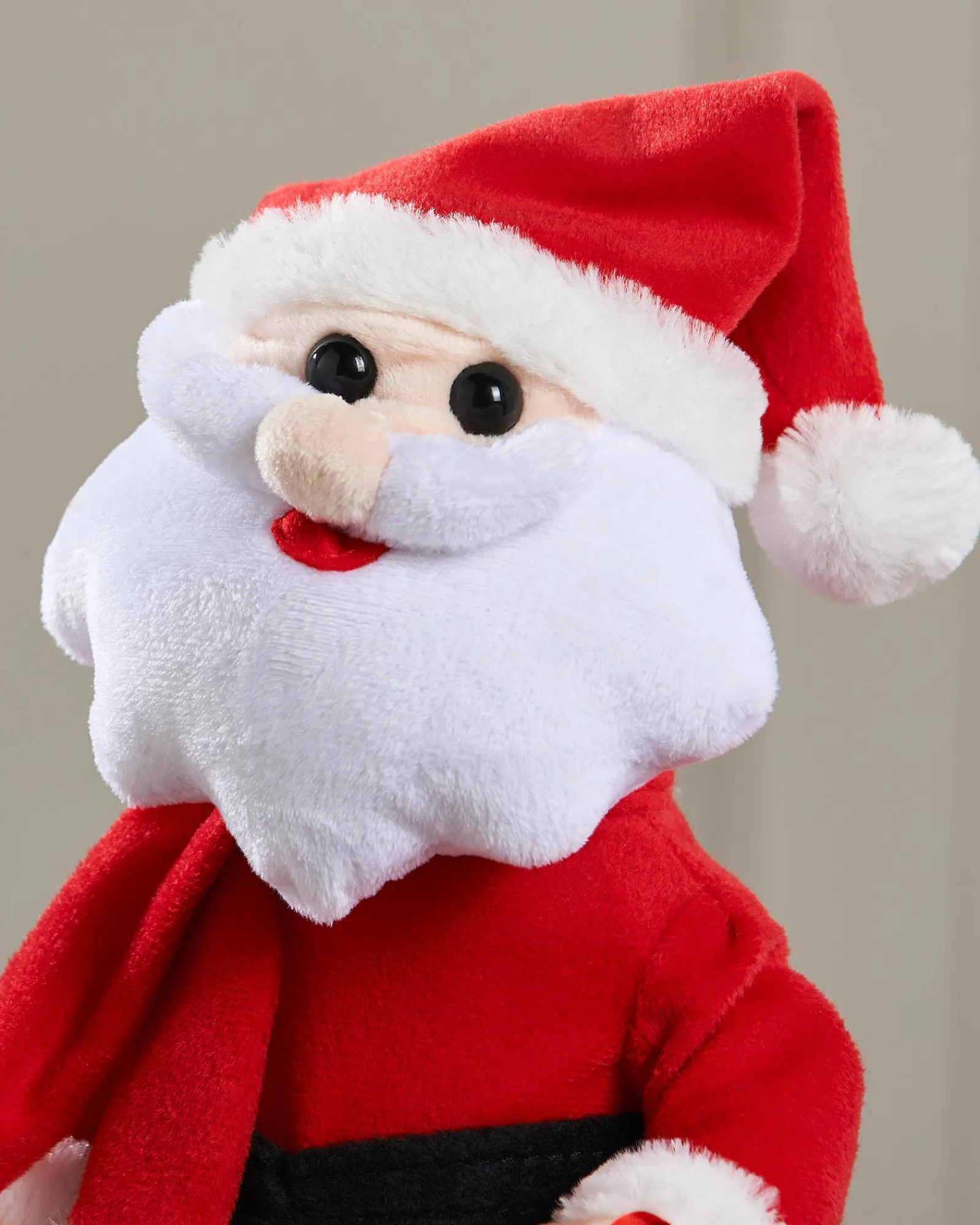WeRChristmas 30 Cm Walking/Dancing And Singing Christmas Decoration, Santa