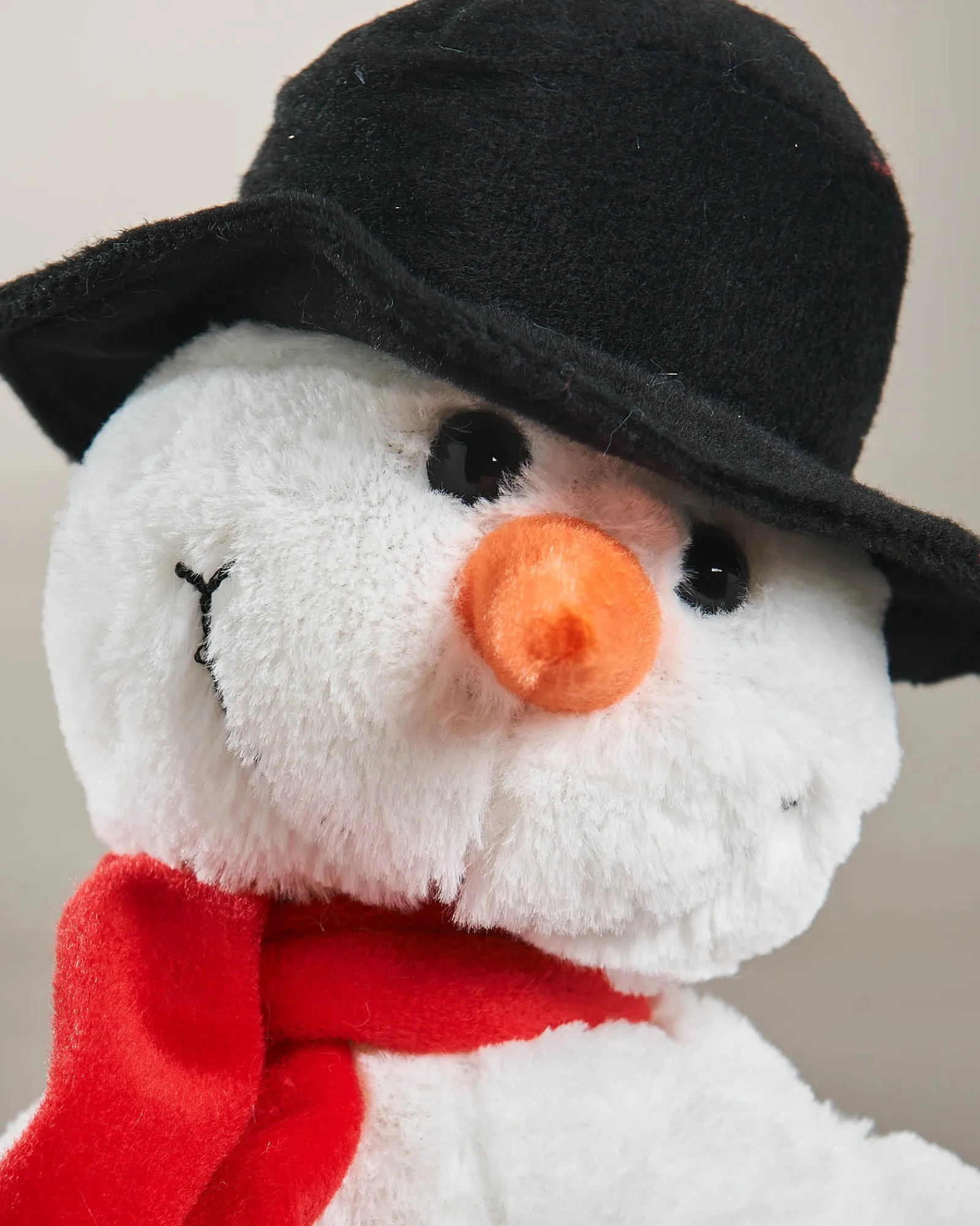 WeRChristmas 30 Cm Walking/Dancing And Singing Christmas Decoration, Snowman