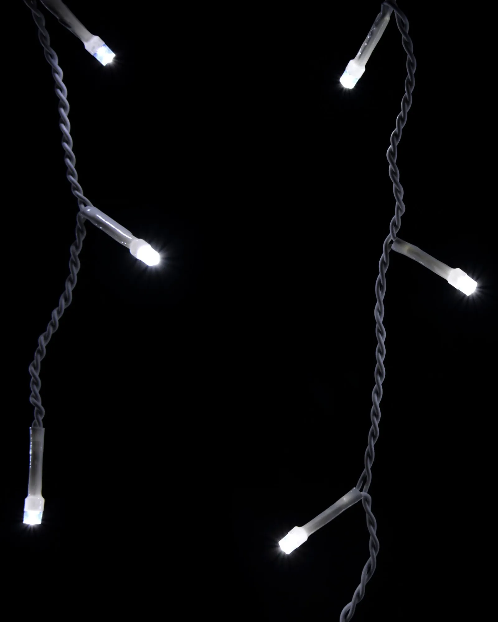 WeRChristmas 360 Icicle LED Light String, Bright White, 8.8 M