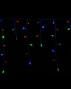 WeRChristmas 360 Icicle LED Light String, Multi-Coloured, 8.8 M