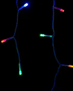 WeRChristmas 360 Icicle LED Light String, Multi-Coloured, 8.8 M