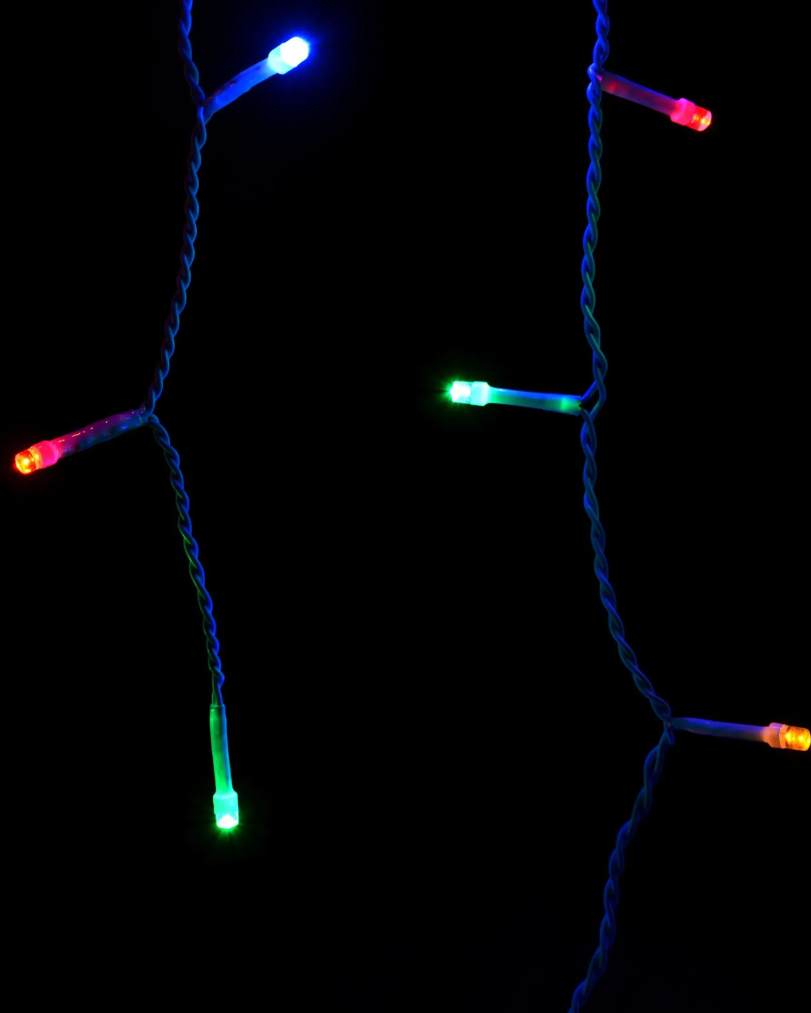 WeRChristmas 360 Icicle LED Light String, Multi-Coloured, 8.8 M