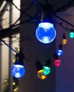 WeRChristmas 20 LED Connectable Festoon Light String, Multi-Colour, 7.7 M