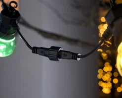 WeRChristmas 20 LED Connectable Festoon Light String, Multi-Colour, 7.7 M