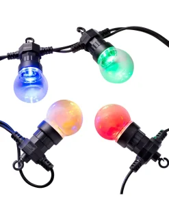 WeRChristmas 20 LED Connectable Festoon Light String, Multi-Colour, 7.7 M