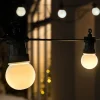 WeRChristmas 20 LED Connectable Matt Festoon Light String, Warm White, 7.7 M
