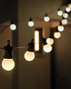 WeRChristmas 20 LED Connectable Matt Festoon Light String, Warm White, 7.7 M