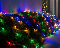 WeRChristmas 180 LED Connectable Net Light, Multi-Coloured, 1.8 M