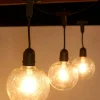 WeRChristmas 10 LED Transparent Festoon Light String, Warm White, 4.5 M