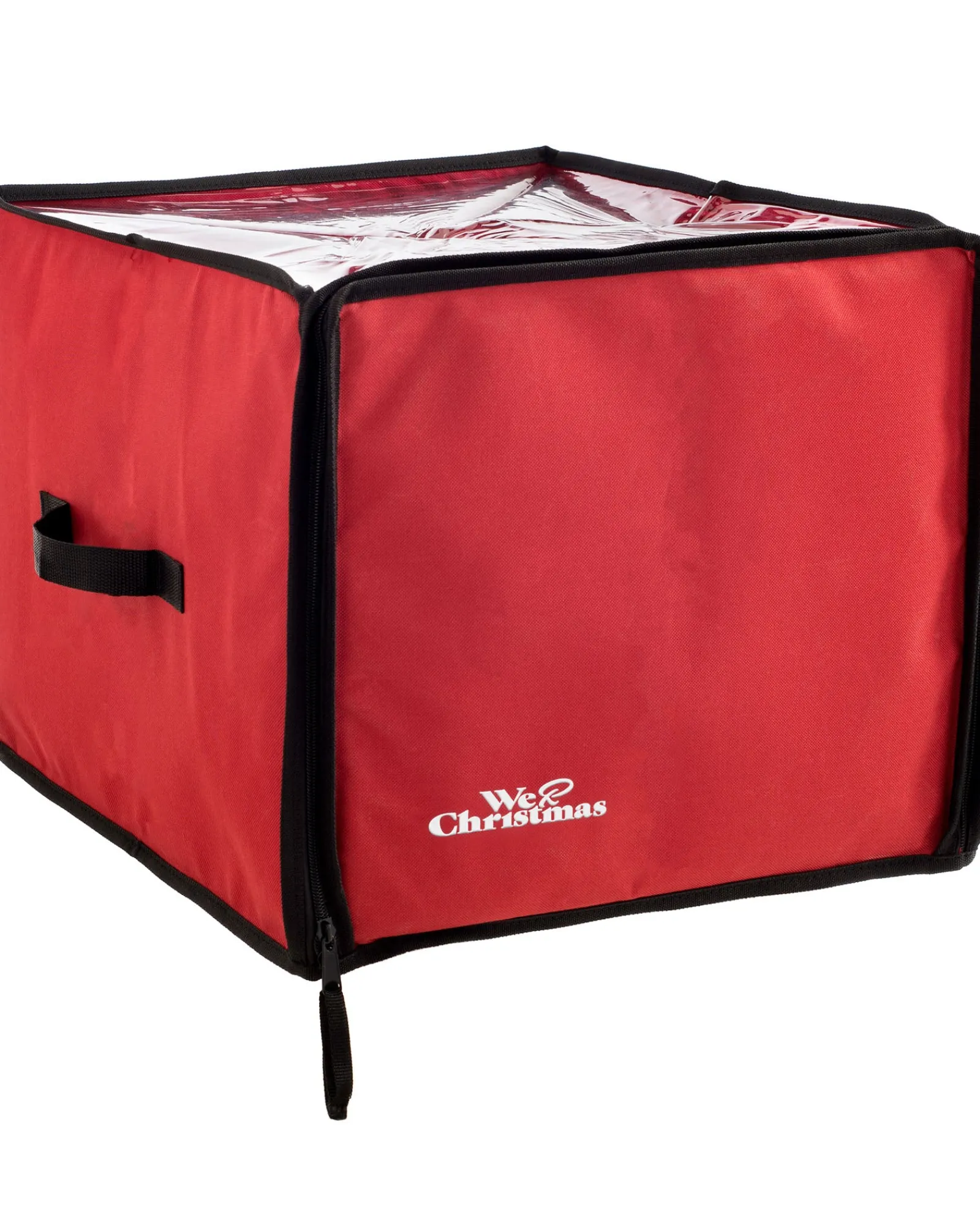 WeRChristmas 48 Piece Decoration And Ornament Storage Box, Red, 40 Cm