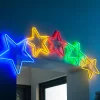 WeRChristmas 5 Star Rope Light Silhouette, 190 Cm