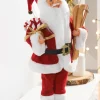 WeRChristmas Animated Musical Standing Santa Figurine, 45 Cm