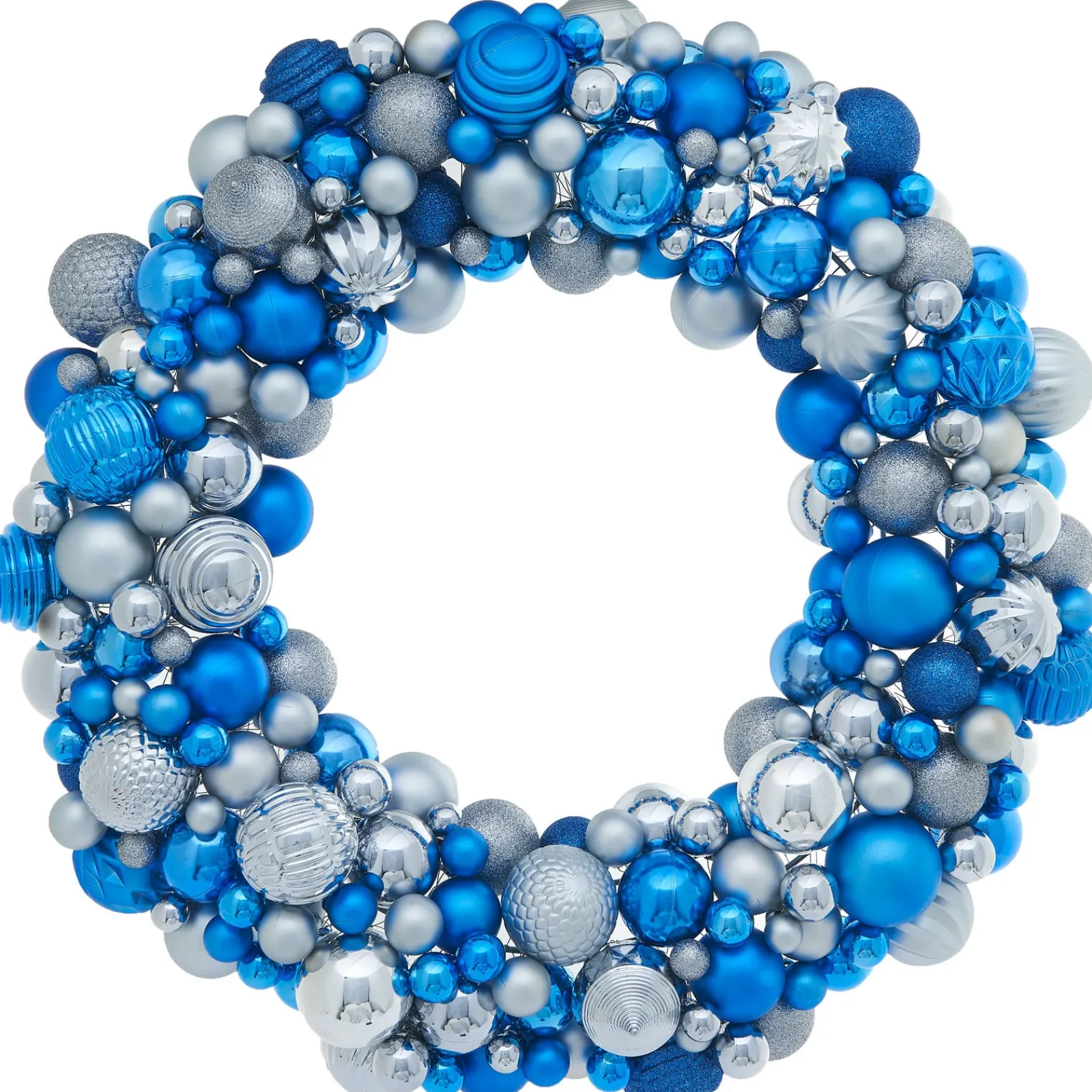 WeRChristmas Antarctica Bauble Wreath, 60 Cm