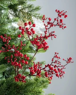 WeRChristmas Artificial Berries Tree Pick, Red, 62 Cm