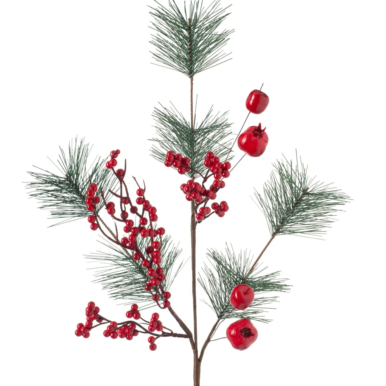 WeRChristmas Artificial Berries Tree Pick, Red, 66 Cm