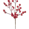 WeRChristmas Artificial Berries Tree Pick, Red, 30 Cm