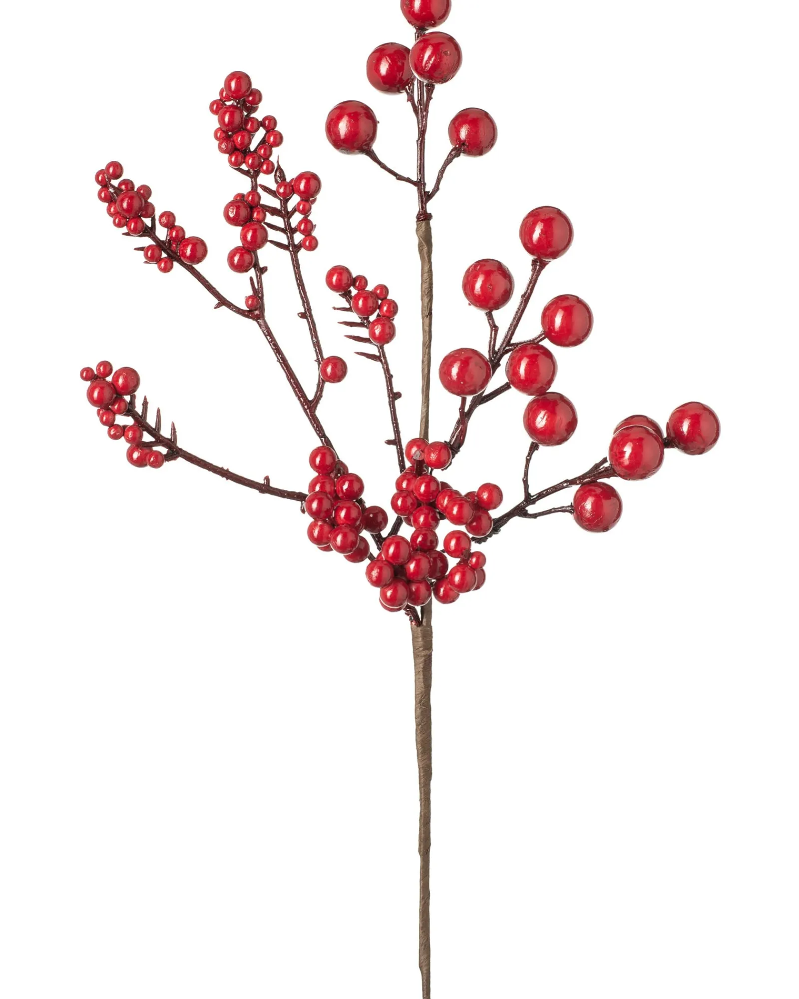 WeRChristmas Artificial Berries Tree Pick, Red, 30 Cm