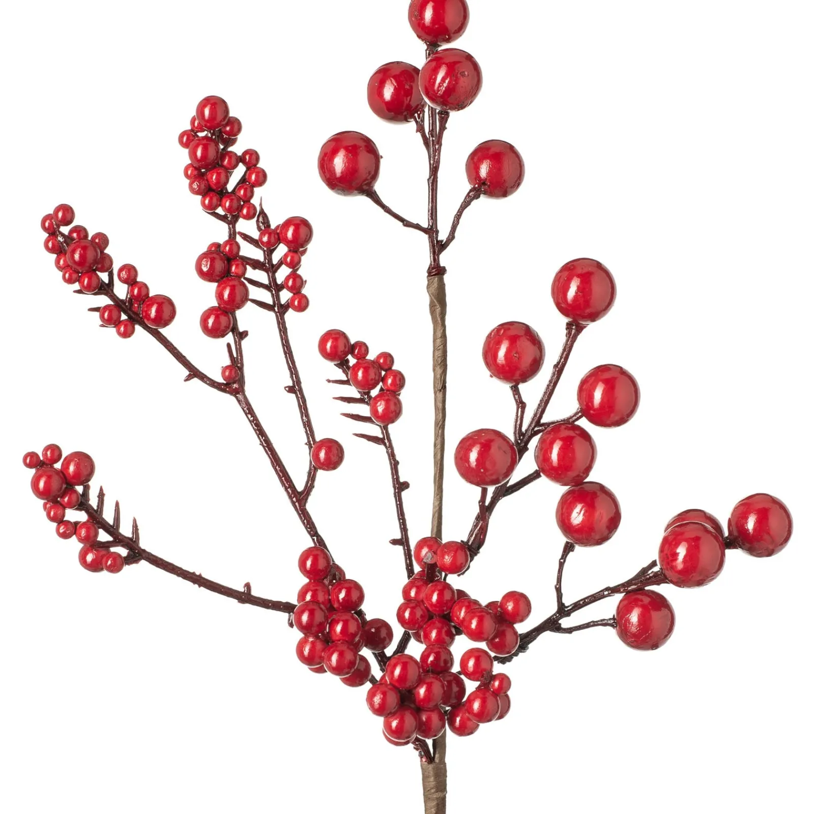 WeRChristmas Artificial Berries Tree Pick, Red, 30 Cm