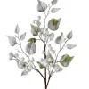 WeRChristmas Artificial Frosted Berries Pick, White, 25 Cm
