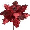 WeRChristmas Artificial Poinsettia Flower, Red, 26 Cm