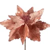 WeRChristmas Artificial Poinsettia Flower, Pink, 32 Cm