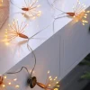 WeRChristmas Battery Operated Firework Copper Wire Light String, 2 M