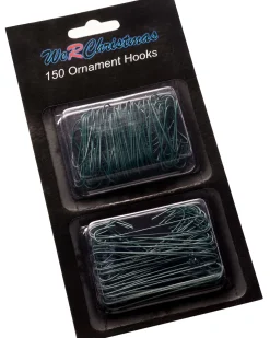 WeRChristmas Bauble Ornament Hooks Multi Pack, Green, Pack Of 150