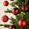 WeRChristmas Christmas Red Shatterproof Baubles, 16 Pack, 8 Cm