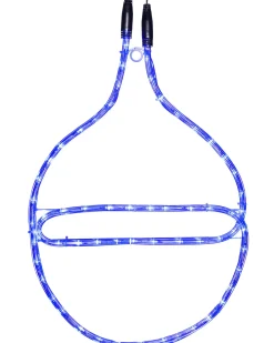 WeRChristmas Connectable Bauble Rope Light Silhouette, Blue, 54cm