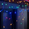 WeRChristmas Connectable Icicle 240 LED Christmas Lights, Multi-Coloured