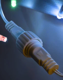 WeRChristmas Connectable Icicle 240 LED Christmas Lights, Multi-Coloured