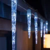 WeRChristmas Connectable Icicle 8 LED Christmas Lights, Bright White