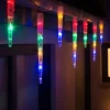 WeRChristmas Connectable Icicle LED Light String, Multi-Coloured, 5.2 M