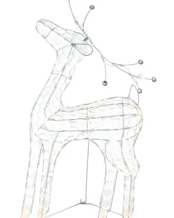 WeRChristmas 2D Crystal Reindeer, 80 Cm