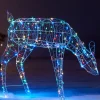 WeRChristmas 3D Grazing Reindeer Silhouette, 81 Cm