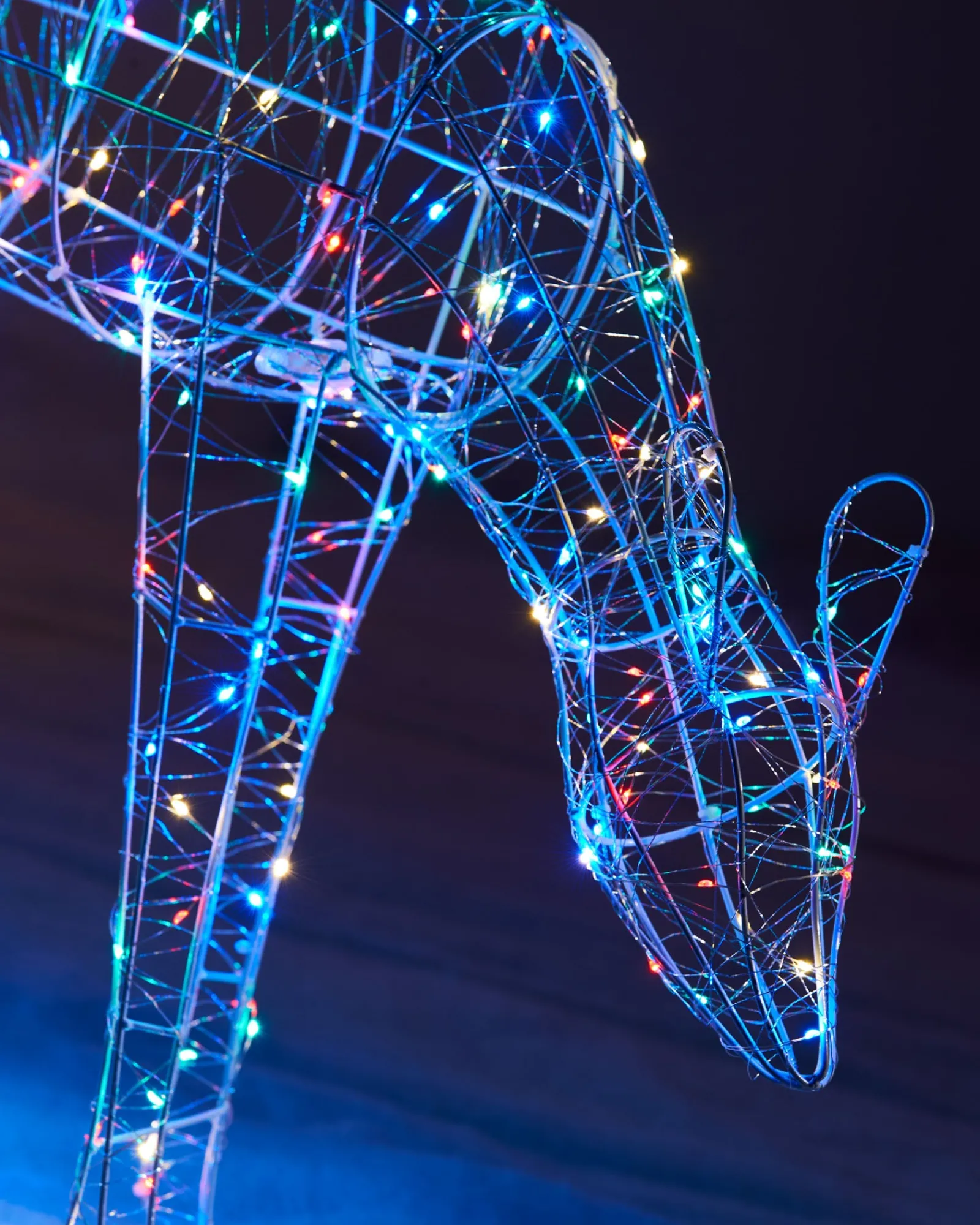 WeRChristmas 3D Grazing Reindeer Silhouette, 81 Cm