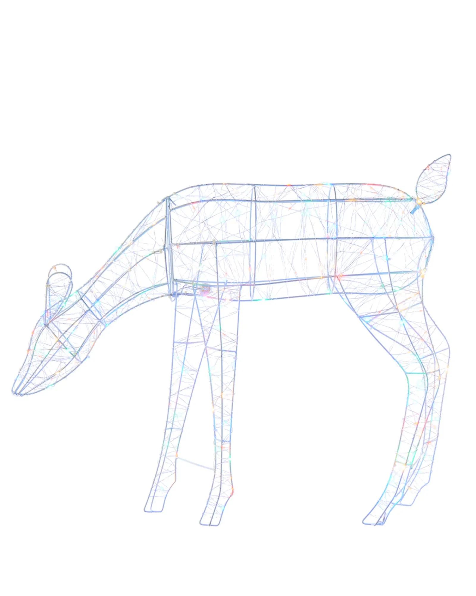 WeRChristmas 3D Grazing Reindeer Silhouette, 81 Cm