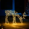 WeRChristmas 2D Grazing Reindeer Silhouette, 95 Cm