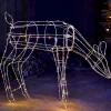 WeRChristmas 3D Grazing Reindeer Silhouette, 81 Cm