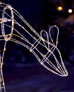 WeRChristmas 3D Grazing Reindeer Silhouette, 81 Cm