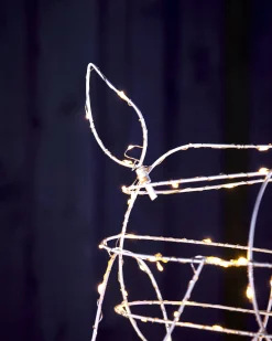 WeRChristmas 3D Grazing Reindeer Silhouette, 81 Cm