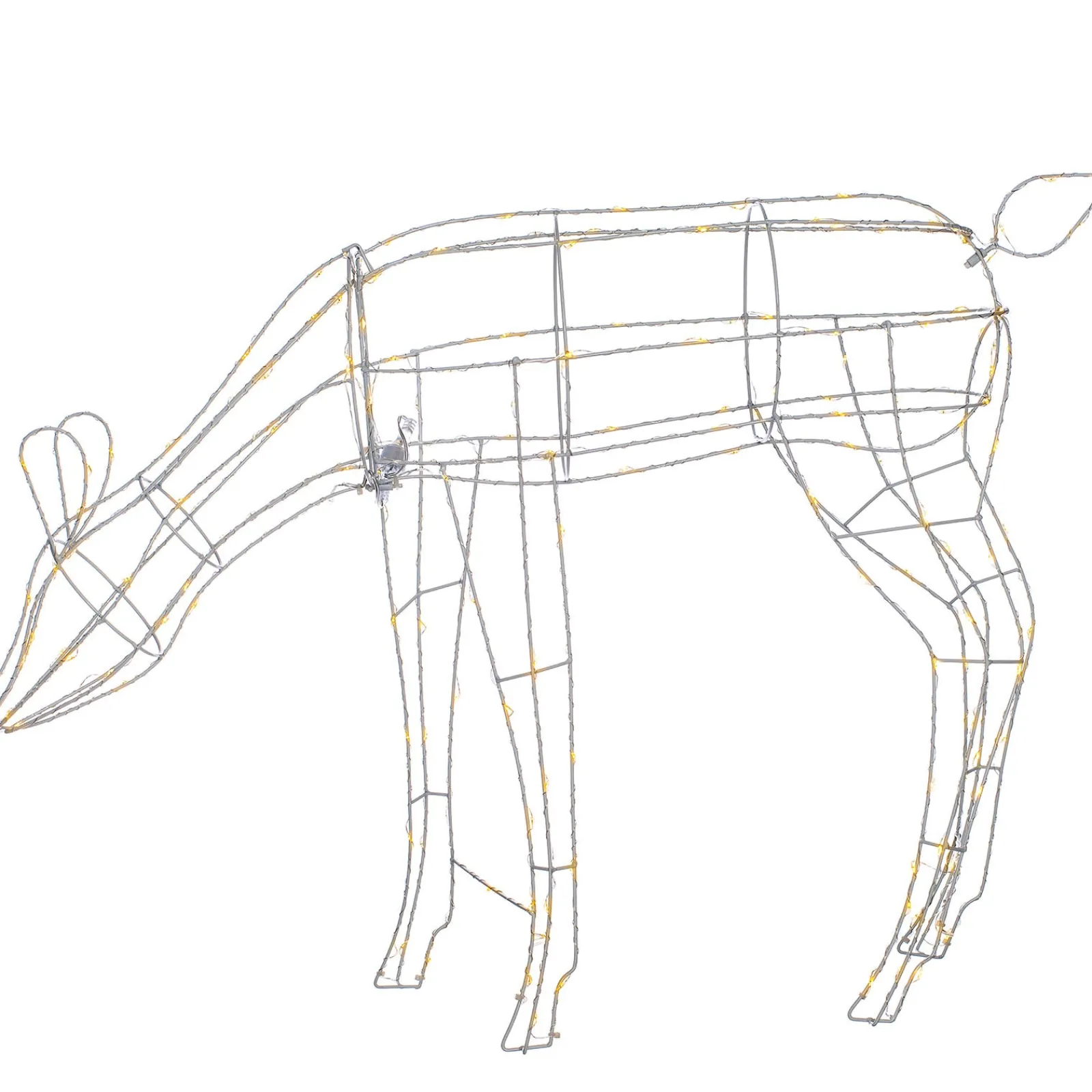 WeRChristmas 3D Grazing Reindeer Silhouette, 81 Cm