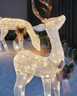 WeRChristmas 3D Reindeer Family Silhouette, 151 Cm