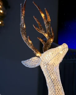 WeRChristmas 3D Reindeer Family Silhouette, 151 Cm