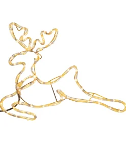 WeRChristmas 2D Reindeer LED Rope Light Silhouette, 60 Cm
