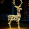 WeRChristmas 3D Standing Reindeer Silhouette, 121 Cm