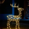 WeRChristmas 2D Standing Reindeer Silhouette, 95 Cm