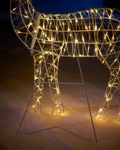 WeRChristmas 2D Standing Reindeer Silhouette, 95 Cm
